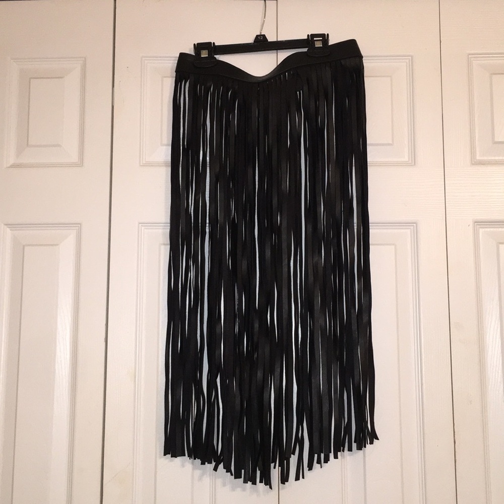 Leather Fringe Belt
